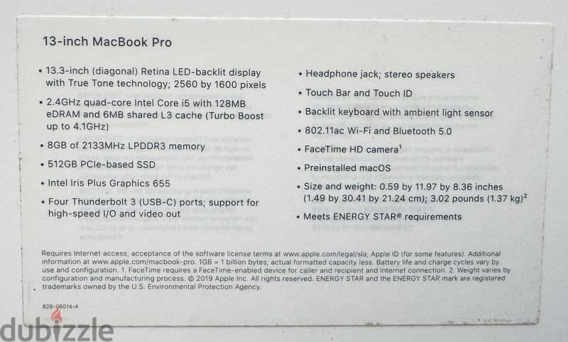 For Immediate Sale - Apple MacBook Pro 13 inch 7