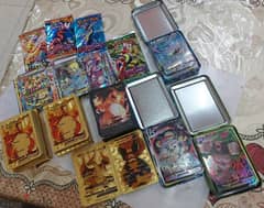Pokémon Cards in golden,black packs. Price starting from 1 to 10 ro