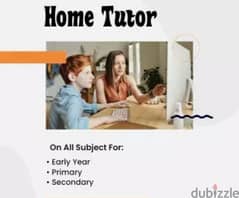 Private Tutor for English, maths and science from grade 5 to 8 at home 0