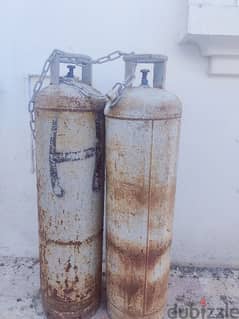 Two Big Gas Cylinders