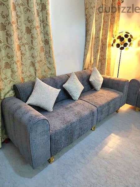 8 seater sofa (3 month used) 6