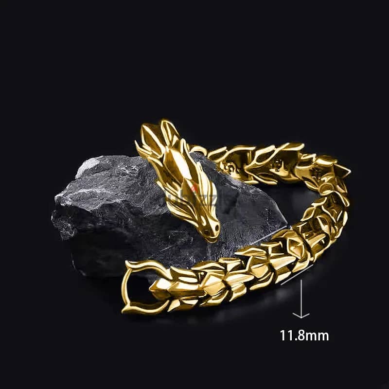 Silver Dragon Bracelet, Gold Dragon Bracelet, Game of Thrones Bracelet 4