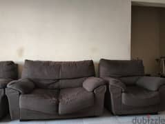 sofa used two seater and one seater