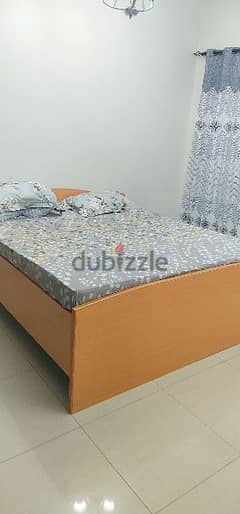 king size bed custom with good quality wood and medical mattress