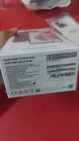 Redmi Note 12 8gb256gb good condition have OG accessories & warranty 0
