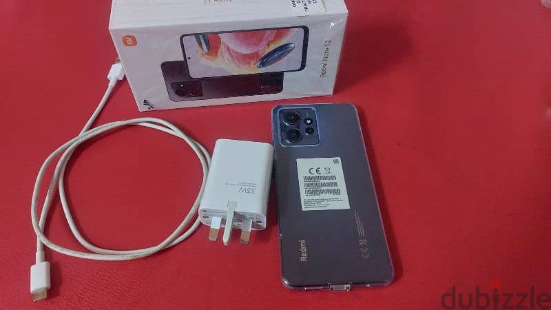 Redmi Note 12 8gb256gb good condition have OG accessories & warranty 2