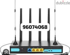 WiFi Shareing Solution cabling configuration and home service.