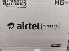 New Airtel full hd receiver with subscription 0
