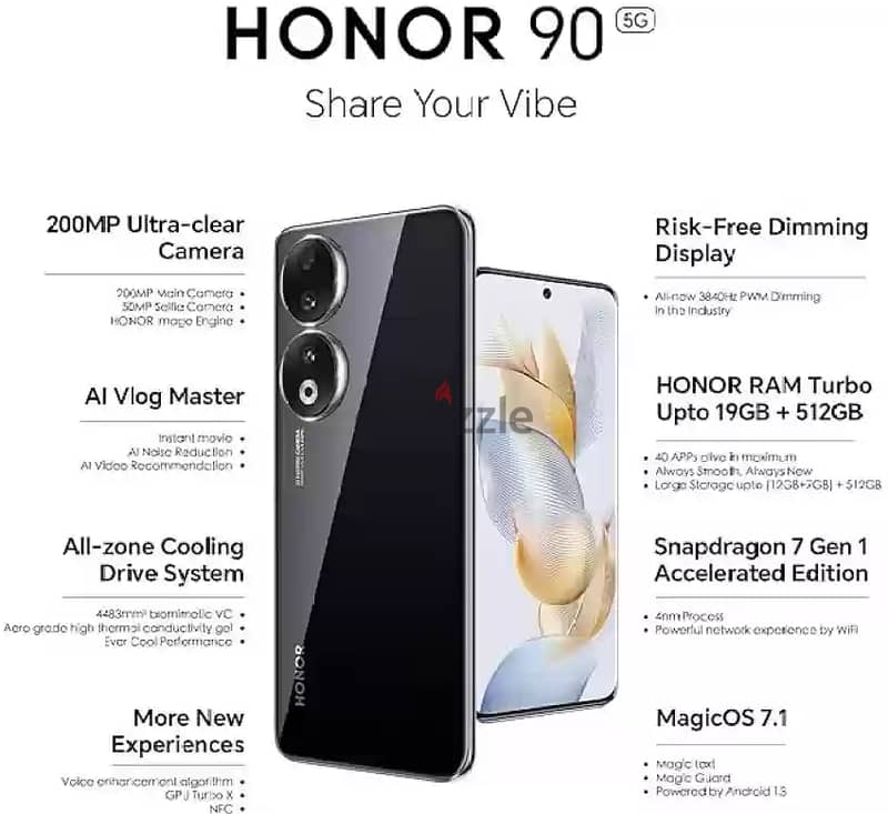 Honor 90 5G and 4 months warranty 3