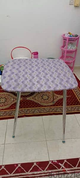Seated dinning, small table, Carpet, curtains, Double Bed 1