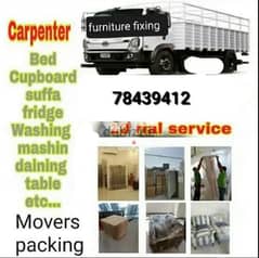 moving furniture shifting And with carpenter services and tarnsport