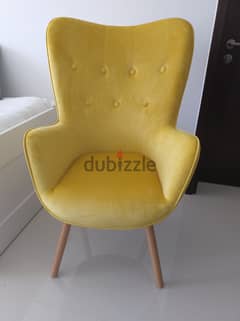 Yellow armchair excellent condition