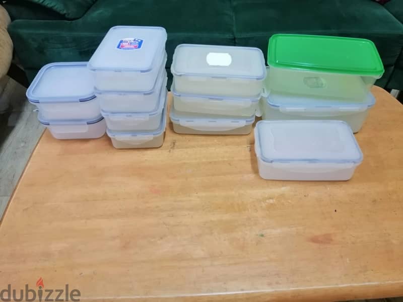 Plastic containers, glass Jugs and mugs for sale - Urgent sale. . 1
