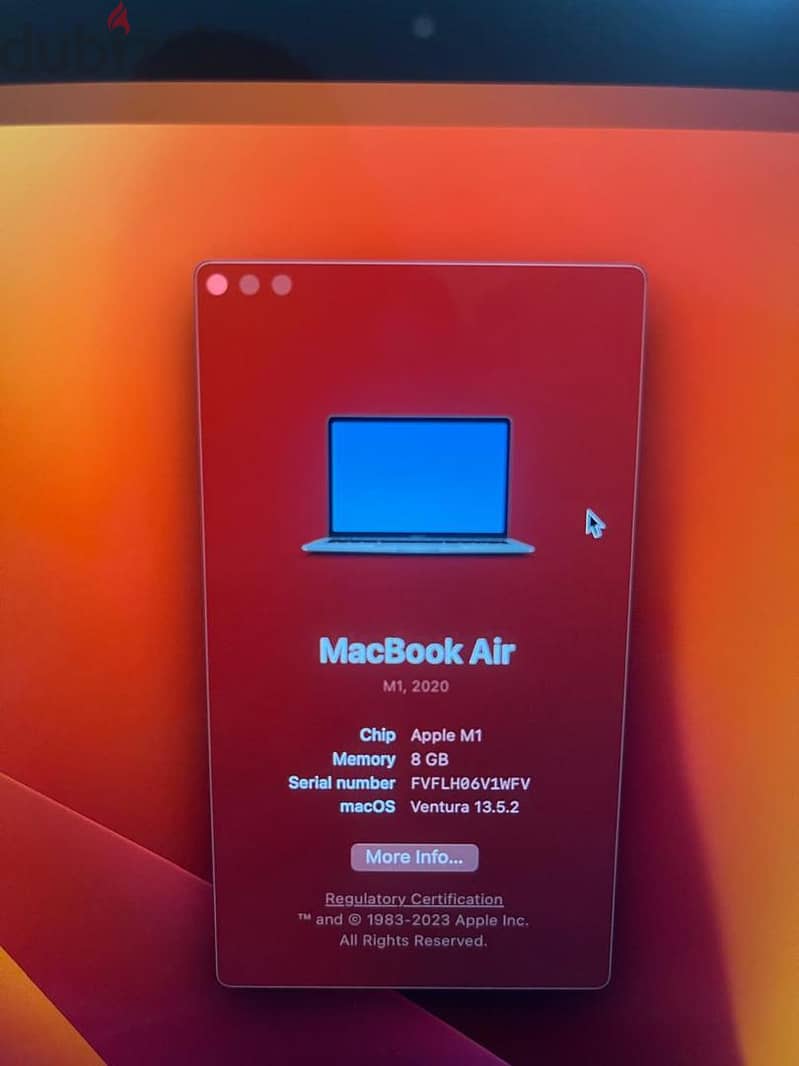 Mac Book Air M1 2020 7