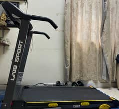 Tread Mill with Cross Trainer Cycles/Two Cycles