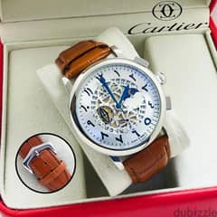 LATEST BRANDED CARTIER AUTOMATIC FIRST COPY MEN'S WATCH