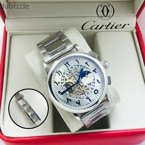 LATEST BRANDED CARTIER AUTOMATIC FIRST COPY MEN'S WATCH 1