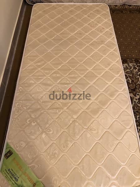 Clean, good condition,less used single mattress for sale 1