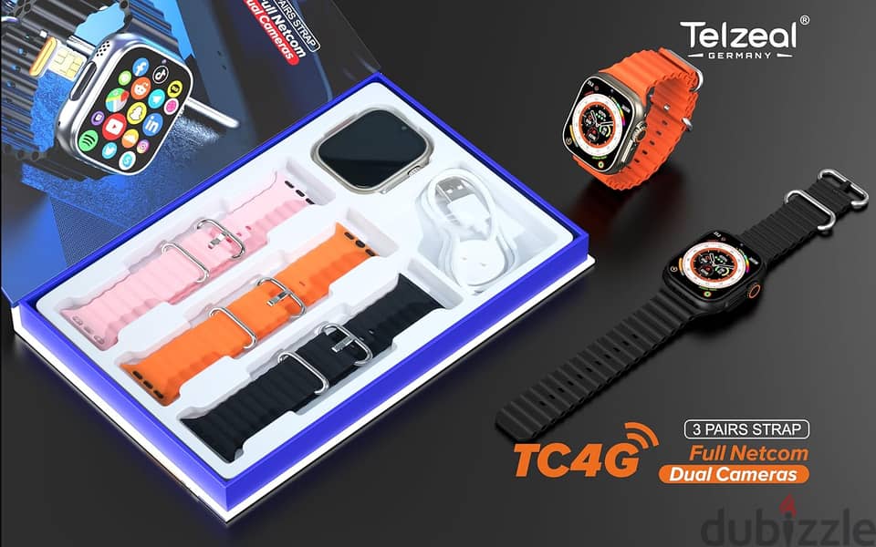 Telzeal Smartwatch TC4G Dual Camera (!Brand-New!) 2