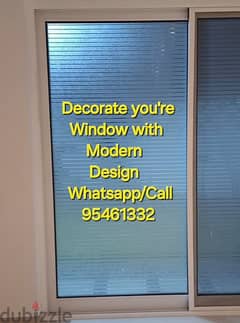We have all kinds of Glass Sticker Frosted Tint Film etc