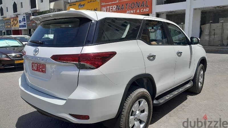 Available for rent fortuner 2