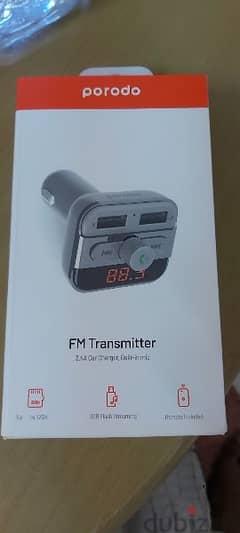 FM transmitor+ bluetooth