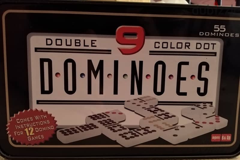 55 pieces dominoes set 1