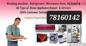 Electronic Ac Washing Machine Freeze Maintenance all Types