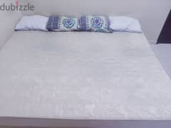 California king size medicated mattress with cot 240x210x20
