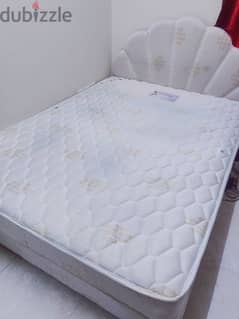 king size double cot with mattress