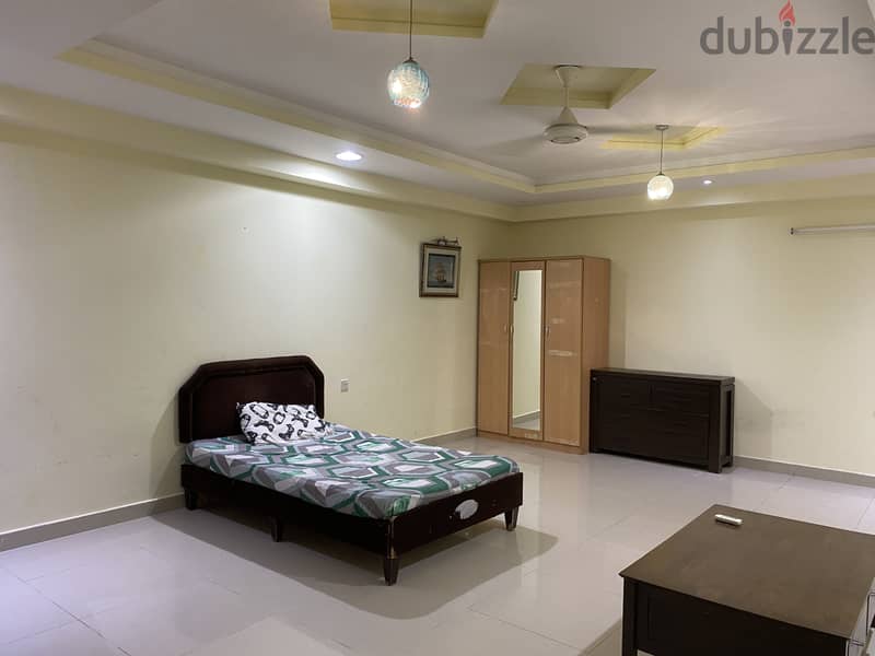 Furnished spacious room with private bathroom in Al Ghubra 2