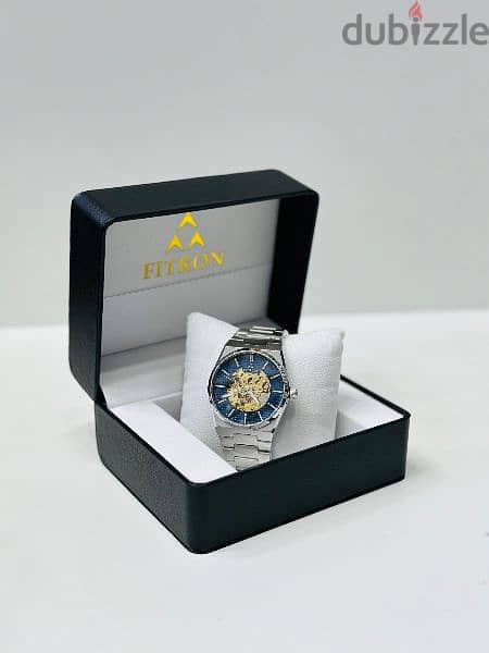 LATEST BRANDED FITRON AUTOMATIC ORIGNAL WITH WARRANTY CARD MEN'S WATCH 1