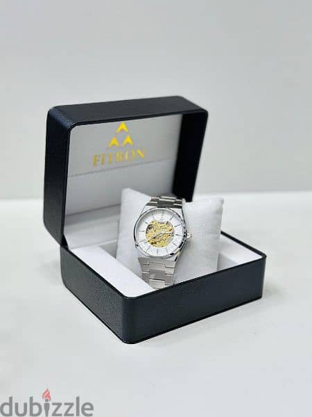 LATEST BRANDED FITRON AUTOMATIC ORIGNAL WITH WARRANTY CARD MEN'S WATCH 2