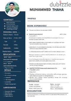 Looking for a job related to accounts or sales