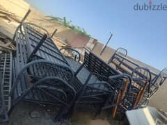 IRON BED AVAILABLE AT GOOD PRICE 5 RIAL ONLY