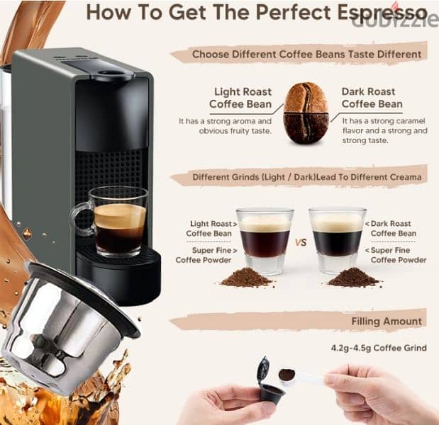 كبسولة قهوة نسبريسو إعادة الاستخدام - Reusable nespresso coffee 4