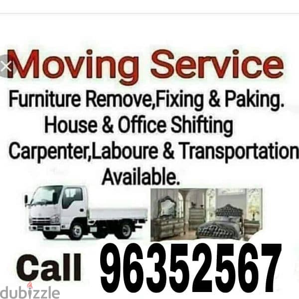 mover and packer traspot service all 0