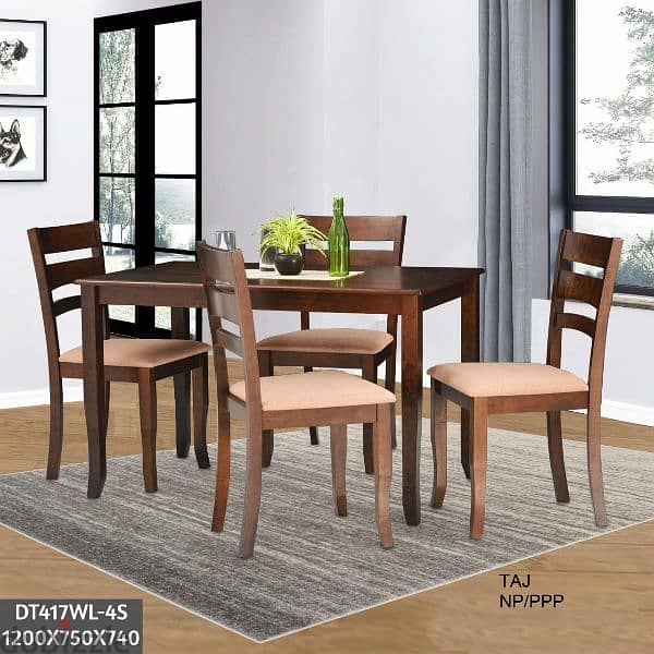 Dinning Table (1+6) 2