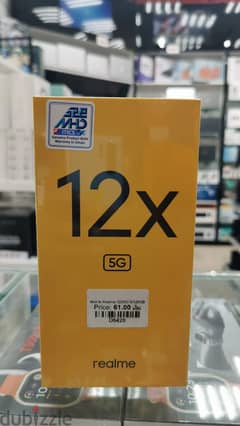 Realme 12X 5G (6GB Ram - 128GB Rom) Brand New Mobile 0