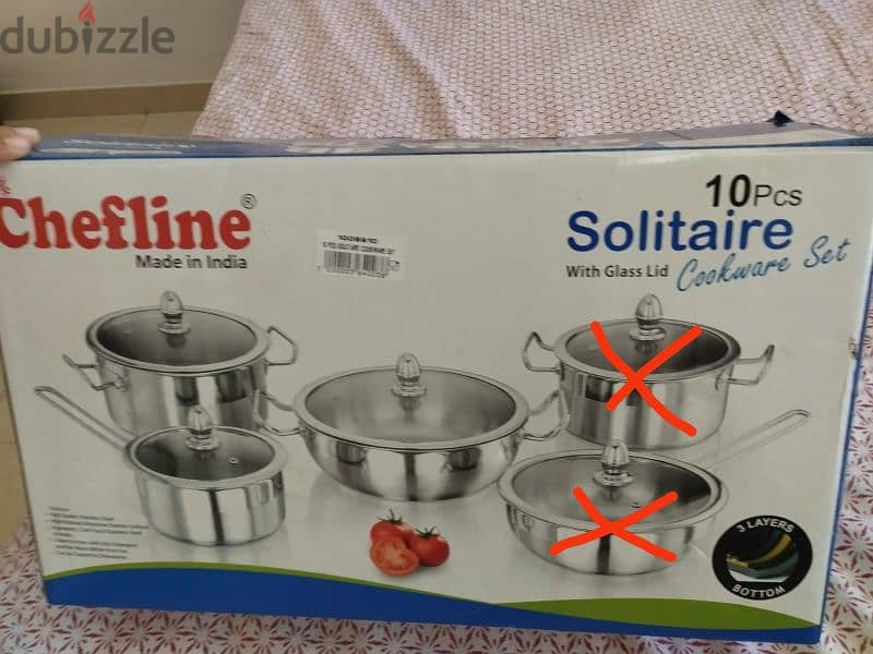 chefline  steel cookware 2