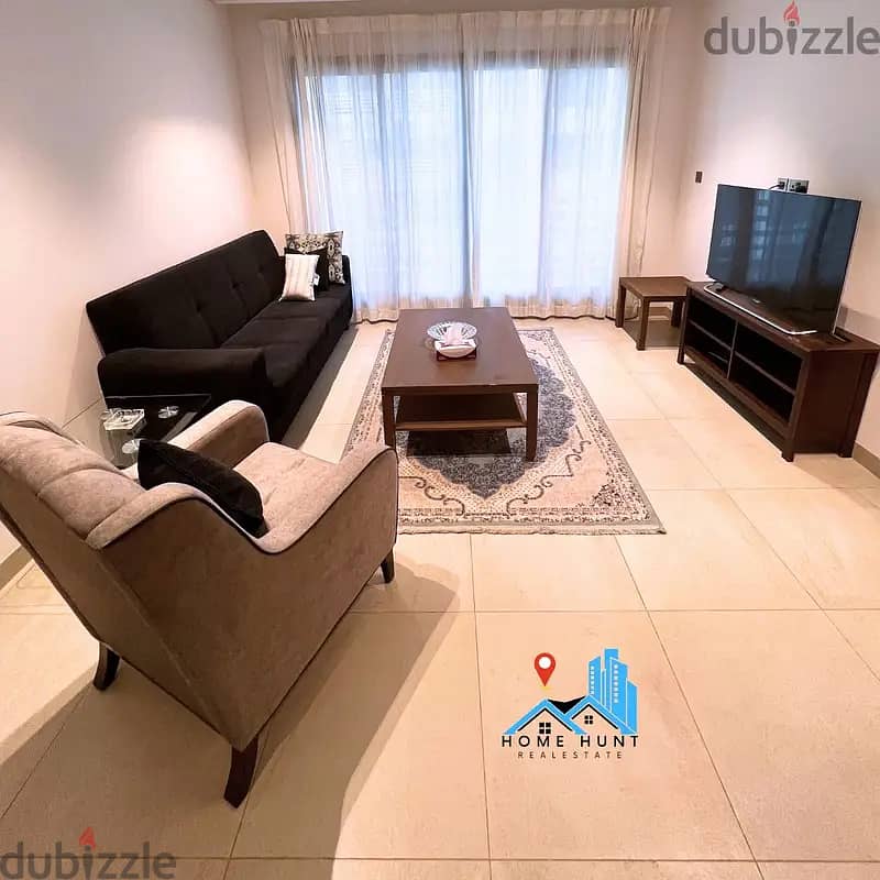 MUSCAT HILLS | LUXURIOUSLY FURNISHED 1BHK APARTMENT WITH POOL VIEW 1