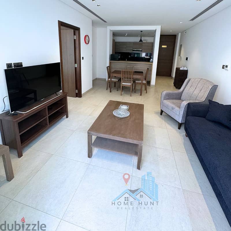 MUSCAT HILLS | LUXURIOUSLY FURNISHED 1BHK APARTMENT WITH POOL VIEW 2