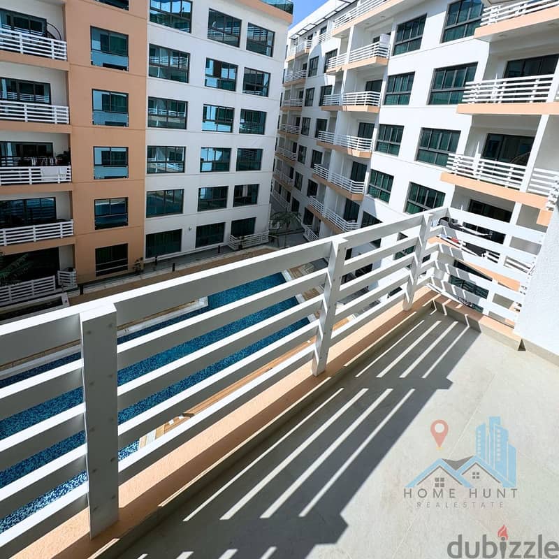 MUSCAT HILLS | LUXURIOUSLY FURNISHED 1BHK APARTMENT WITH POOL VIEW 3