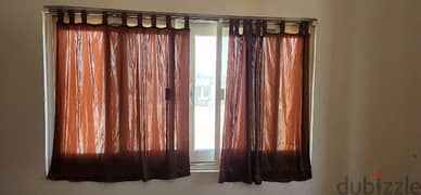 Curtains and rods