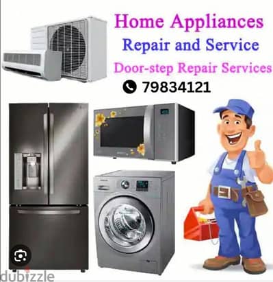 AC fridge and automatic washing machines repairing and service