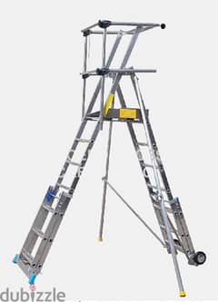 Telescopic platform ladder for sale in Muscat 0