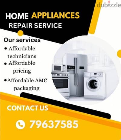 AC fridge and automatic washing machines repairing and service