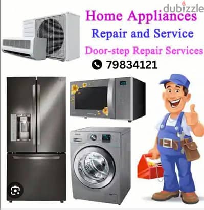 Ac fridge Automatic washing machine and rafegrater Repairing