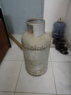 cooking gas cylinder empty
