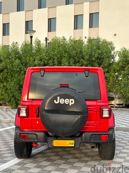 Jeep Wrangler GCC Oman show room first owner 3